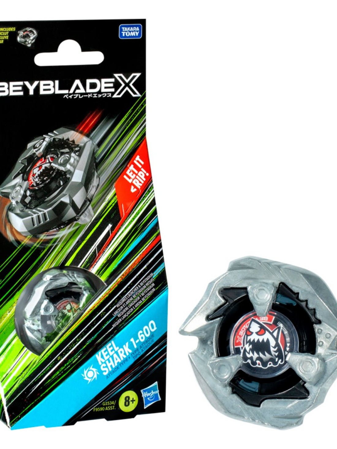 Beyblade X · Hasbro · Keel SHARK1-60Q