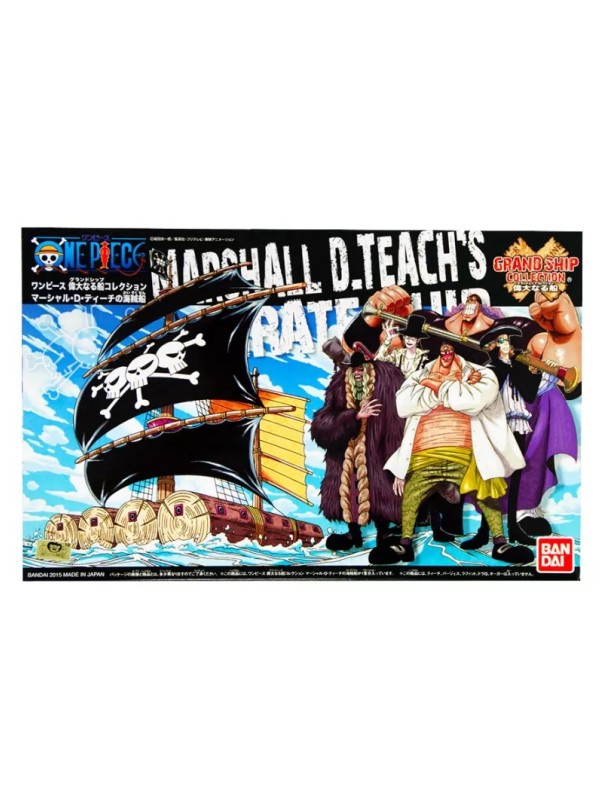 Model Kit · Bandai · One Piece · Grand Ship Collection · Marshall D. Teach's Pirate Ship