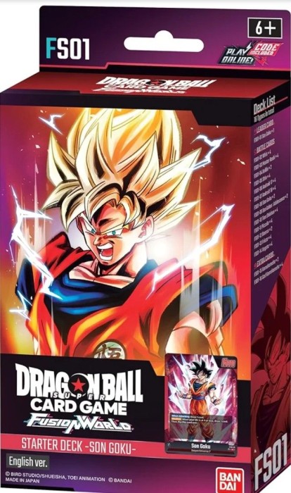 Dragon Ball Super Card Game · Fusion World Starter Deck FS01 · Son Goku