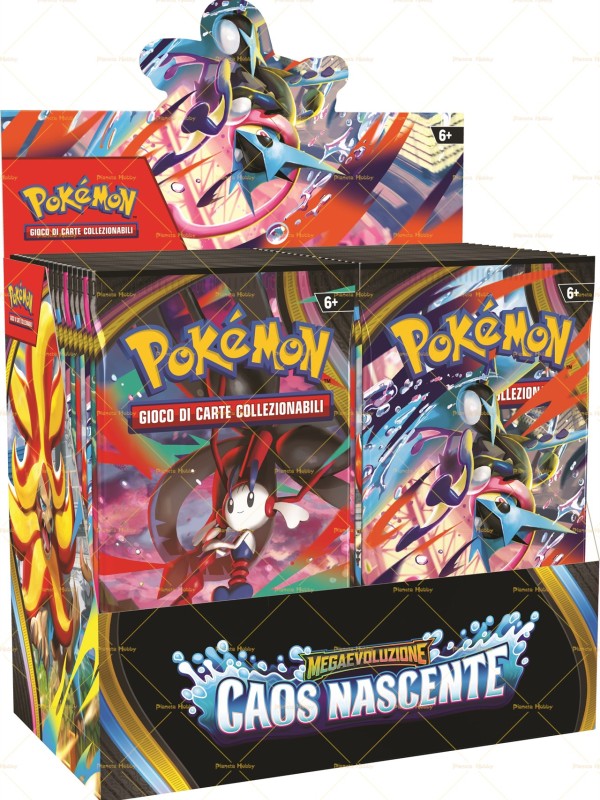 Pokémon Megaevoluzione Caos Nascente · Booster Box