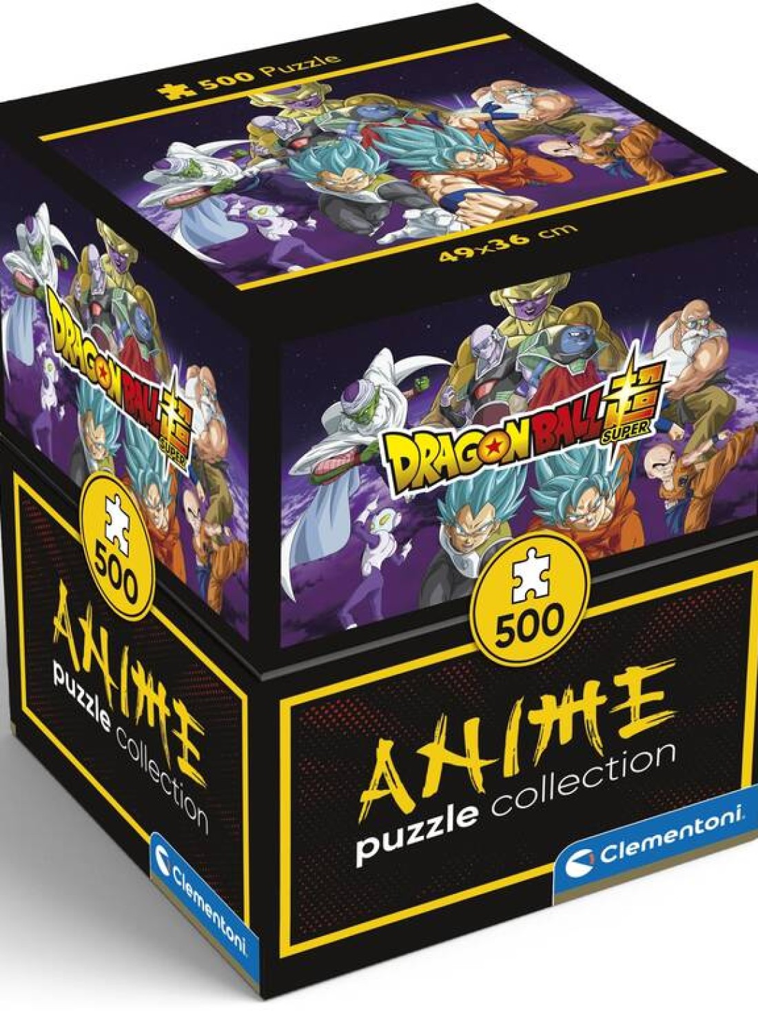 Clementoni · Cube Anime Puzzle Collection · Dragon Ball Super Golden Freezer (35134) · 500PZ