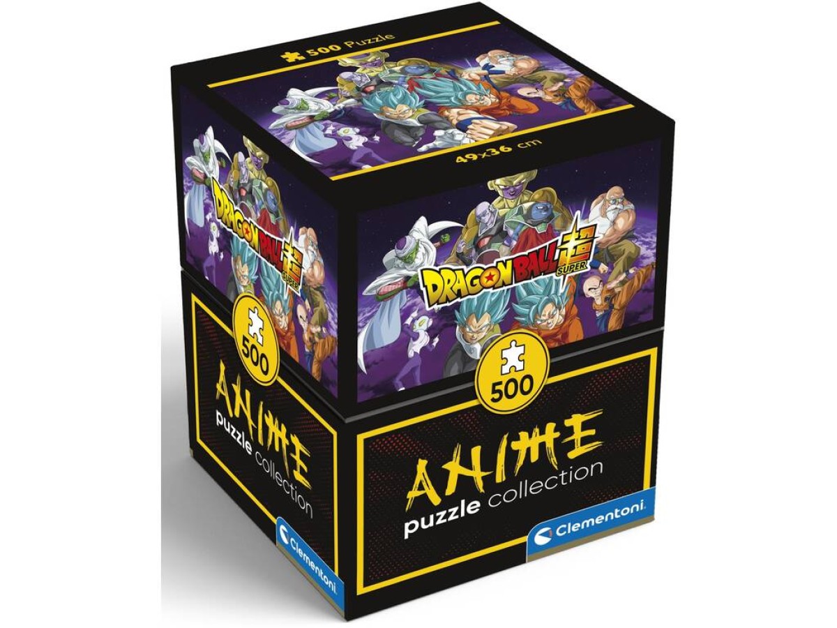 Clementoni · Cube Anime Puzzle Collection · Dragon Ball Super Golden Freezer (35134) · 500PZ