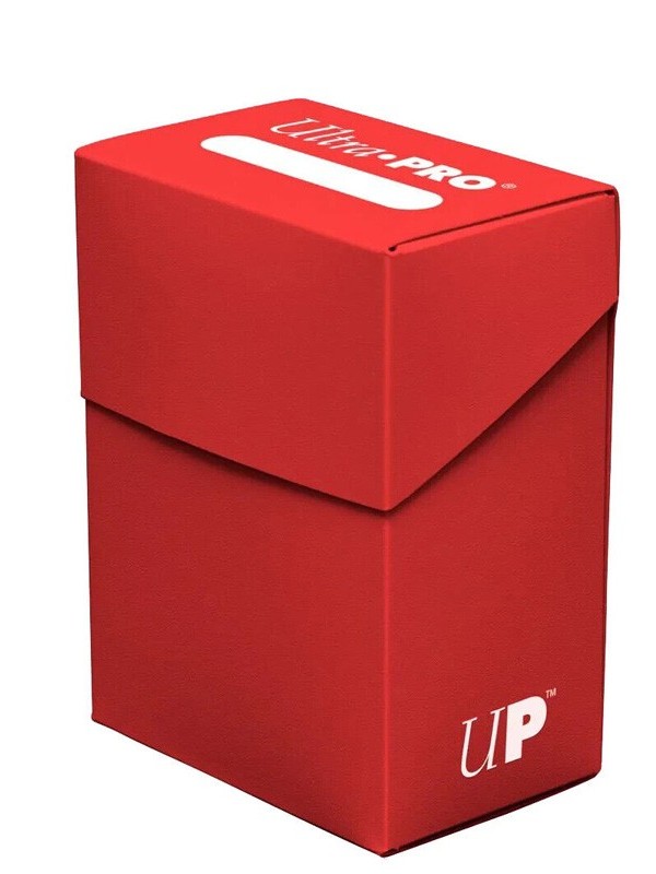 Ultra Pro · Deck Box 80PZ · Rosso