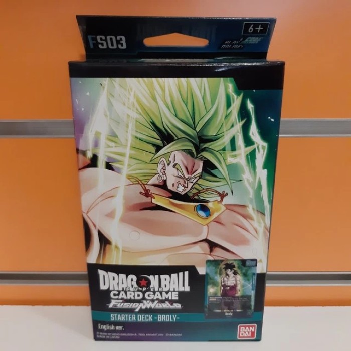 Dragon Ball Super Card Game · Fusion World Starter Deck FS03 · Broly