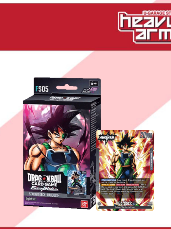Dragon Ball Super Card Game · Fusion World Starter Deck FS05 · Bardock