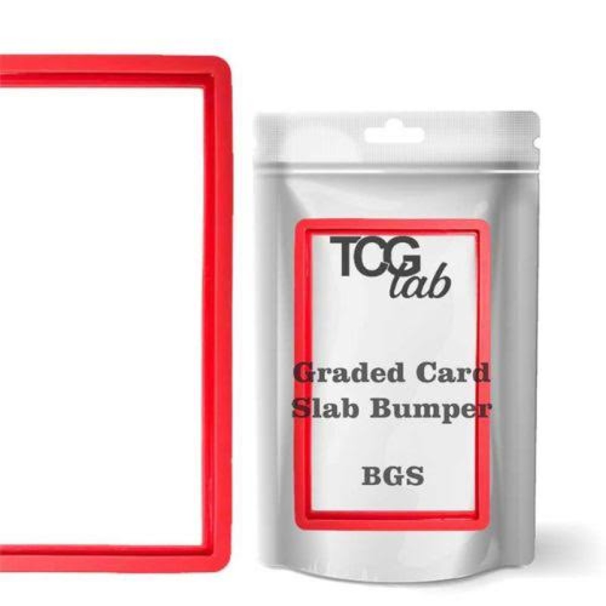 TCGlab · Graded Card Slab Bumper · BGS · Rosso