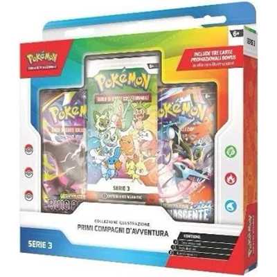 Pokemon Collezione Illustrazione Primi Compagni D'Avventura serie 3