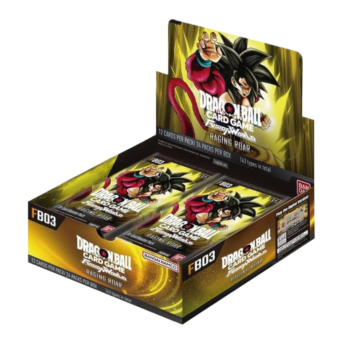 Dragon Ball Super Card Game · Fusion World Booster Box · Raging Roar