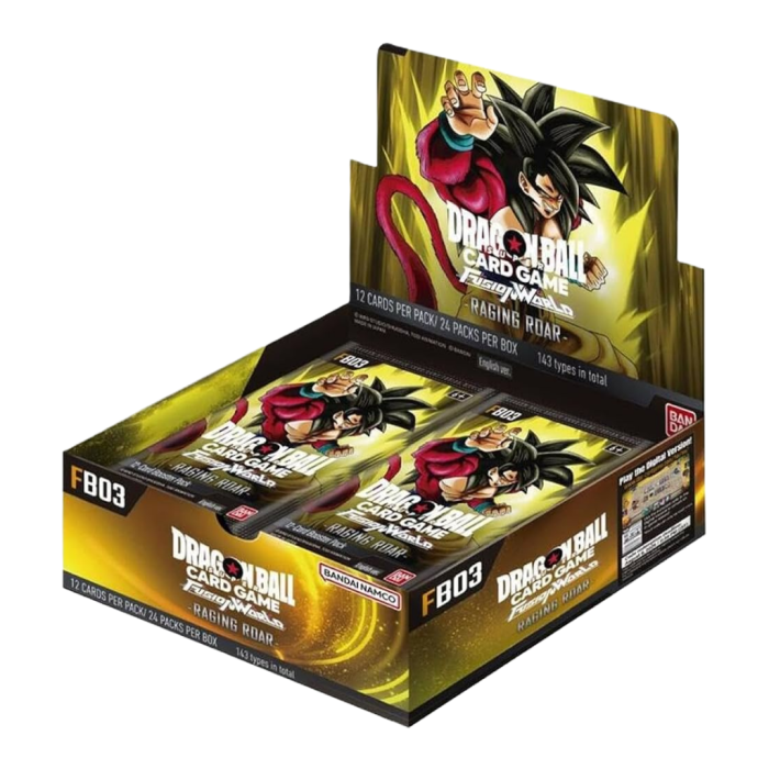 Dragon Ball Super Card Game · Fusion World Booster Box · Raging Roar