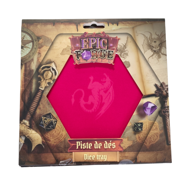 Epic Forge · Dice Tray · Fuxia