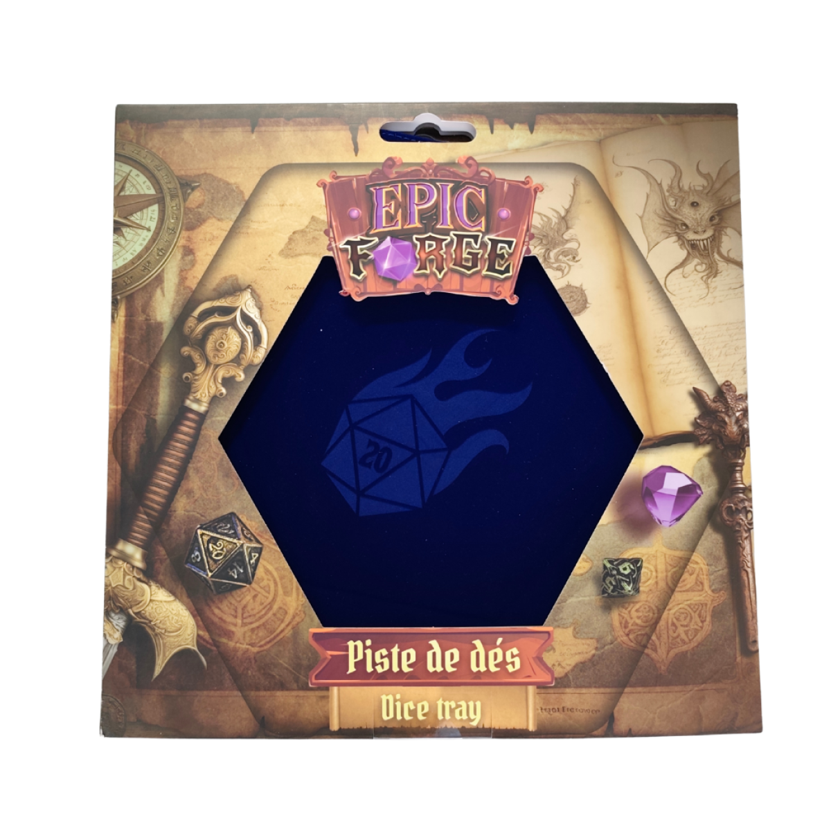 Epic Forge · Dice Tray · Blu
