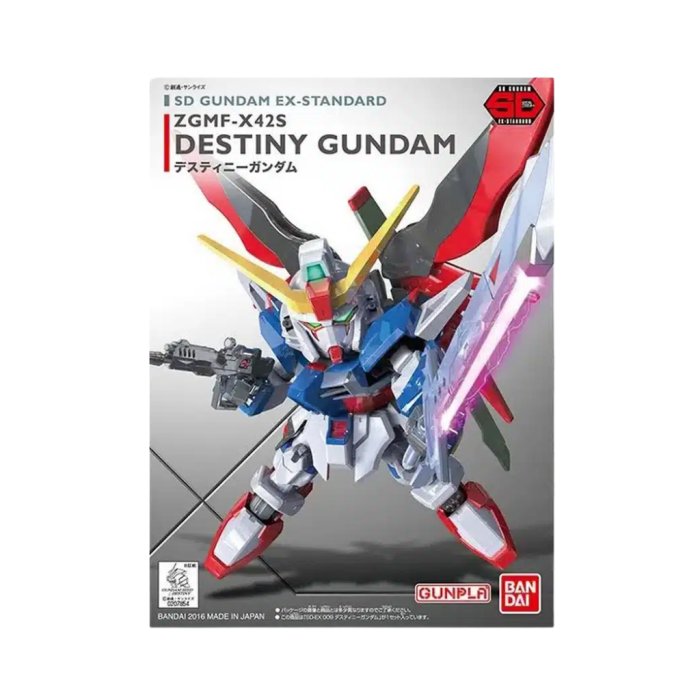 Model Kit · Bandai · SD Gundam Ex-Standard 009 Destiny Gundam