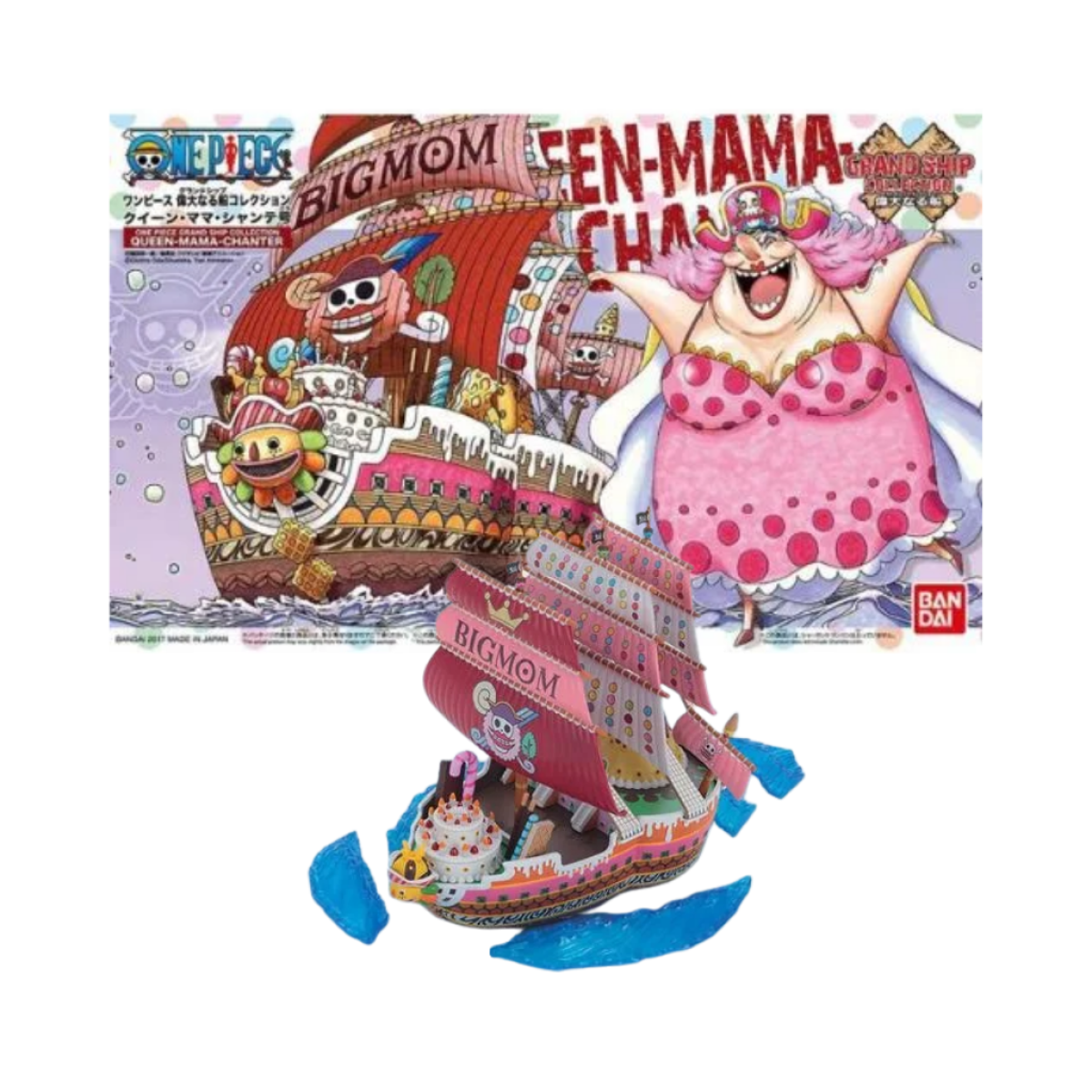 Model Kit · Bandai · One Piece · Grand Ship Collection · Queen Mama Chanter