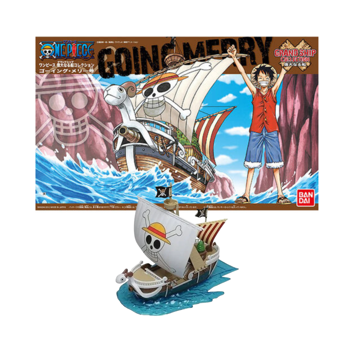 Model Kit · Bandai · One Piece · Grand Ship Collection · Going Merry