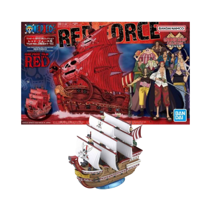Model Kit · Bandai · One Piece · Grand Ship Collection · Red Force