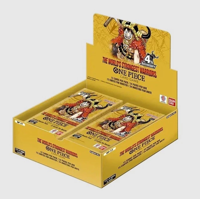OP-17 - The World's Strongest Warriors Booster Box 24 Pack - ENG