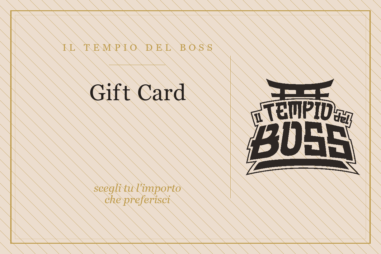 Gift Card Il Tempio del Boss
